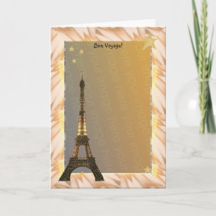 Carte Bon Voyage !Modèle