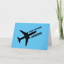 Bon voyage sur Blue Custom Name