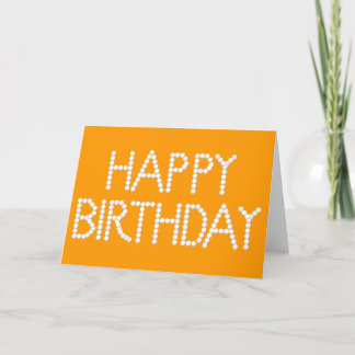 Carte BonBon Party Arc en ciel Joyeux anniversaire