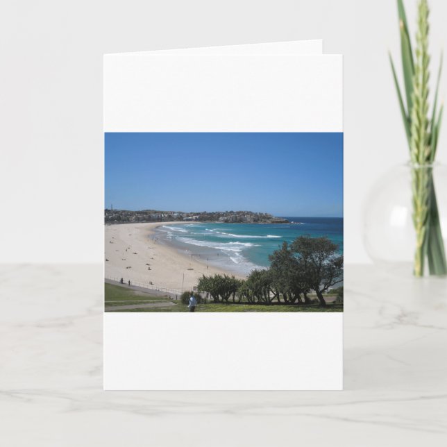 Carte Bondi Beach Sydney Australie (Devant)