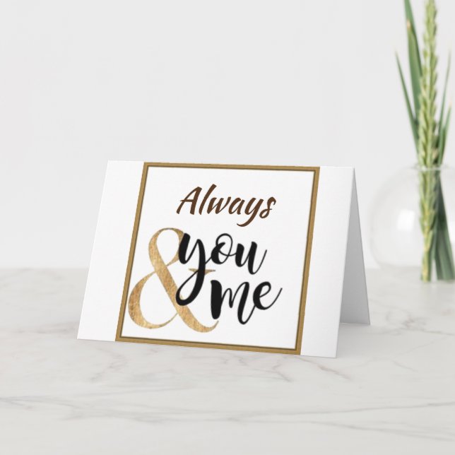 CARTE *BONJOUR ANNIVERSAIRE FEMME ET PARTENAIRE DANS LA  (Devant)