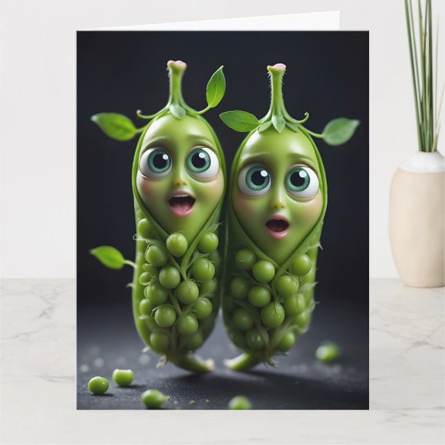 Carte BONJOUR ANNIVERSAIRE FUNNY Greeting Card (Devant)