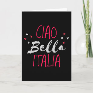 Carte Bonjour belle Italie