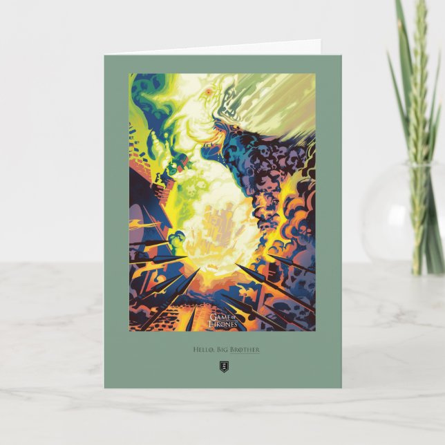 Carte Bonjour, Big Brother (Devant)