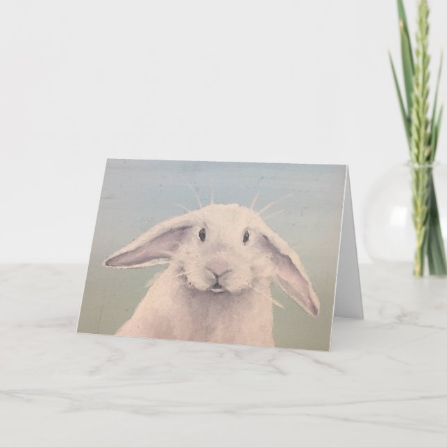 Carte Bonjour Bunny (Devant)