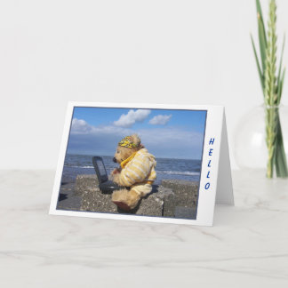 Carte Bonjour, courrier pour vous