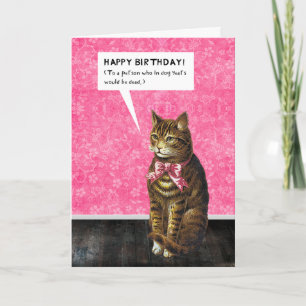 Carte BONJOUR D'ANNIVERSAIRE - Années de chien mortes