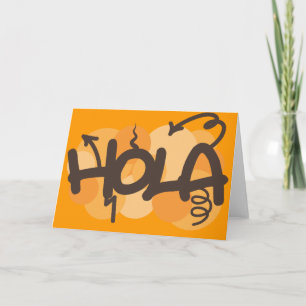 Carte Bonjour en espagnol