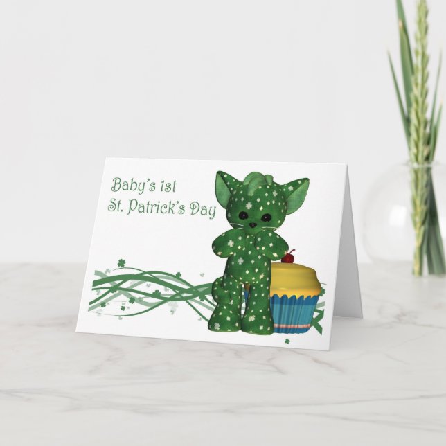 Carte Bonne 1ère St Patrick's Day (Devant)