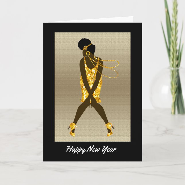 Carte Bonne année (Devant)