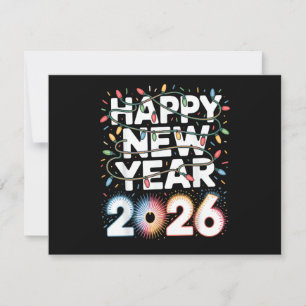 Carte Bonne année 2026