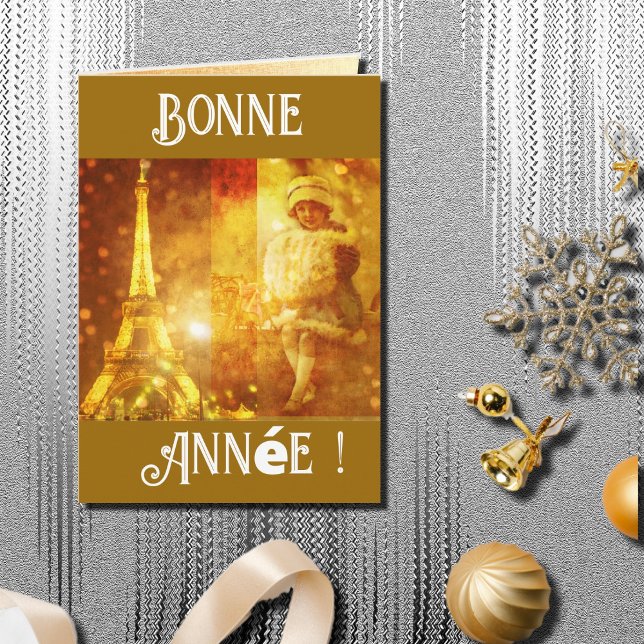 Carte Bonne année de Paris (Créateur téléchargé)