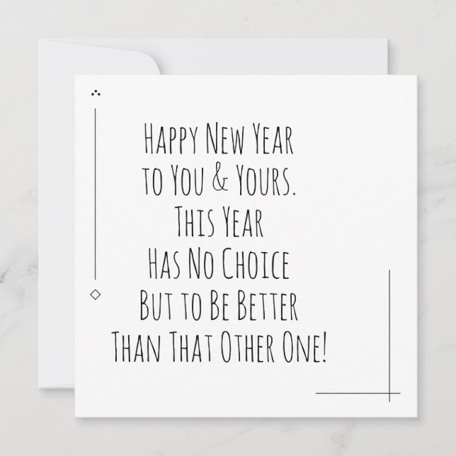 Carte Bonne année mieux que l'autre (Devant)