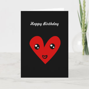 Carte Bonne Anniversaire Coeur 44