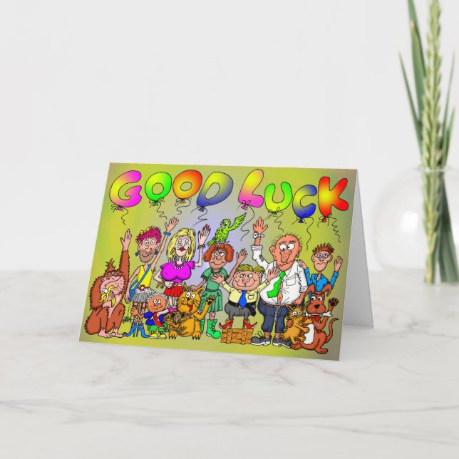 Carte Bonne chance (Devant)