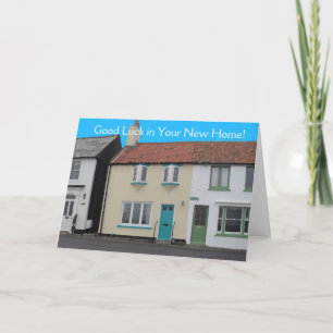 Carte Bonne chance dans New Home Cottage