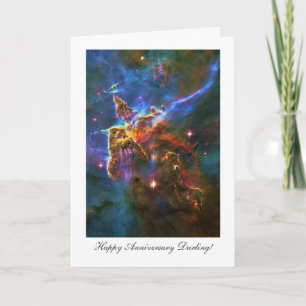 Carte Bonne Chérie Anniversaire, Starry Carina Nebula