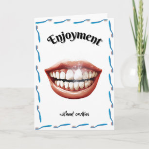 Carte Bonne fête d'anniversaire Dentist Salutation