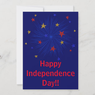 Carte Bonne fête de l'Indépendance !