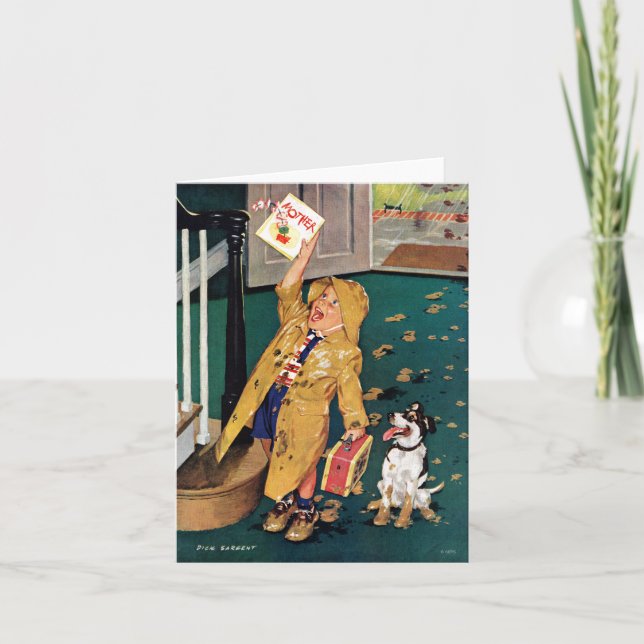 Carte Bonne fête des mères (Devant)