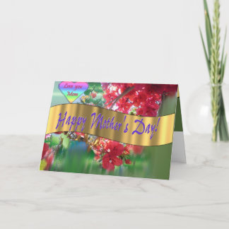 Carte Bonne fête des mères