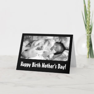 Carte Bonne fête des mères de naissance !