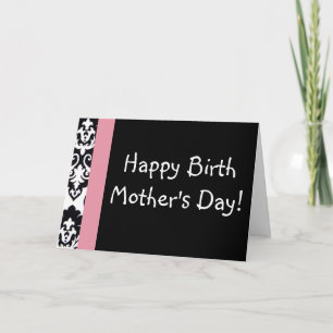 Carte Bonne fête des mères de naissance !
