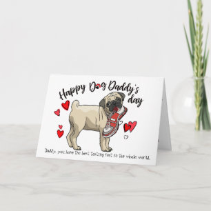Carte Bonne fête des mères de ton chien Carlin