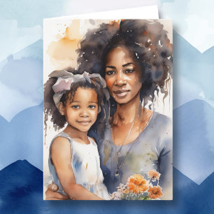 Carte Bonne fête des mères Maman la plus douce jamais