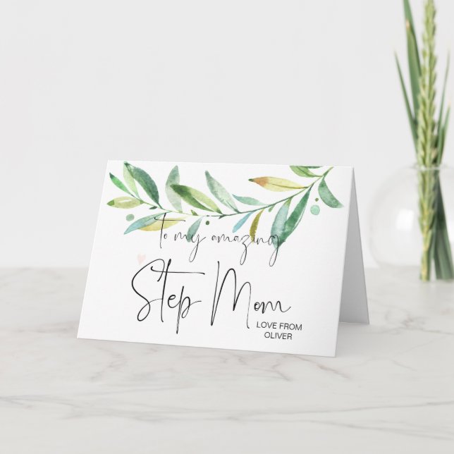 Carte Bonne Fête des mères pour le meilleur pas Maman St (Devant)