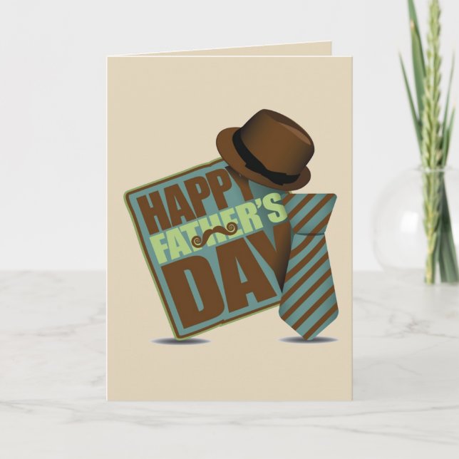 Carte Bonne Fête des pères (Devant)