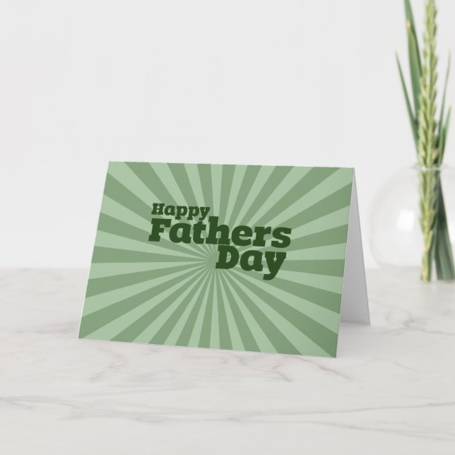 Carte Bonne Fête des pères (Devant)