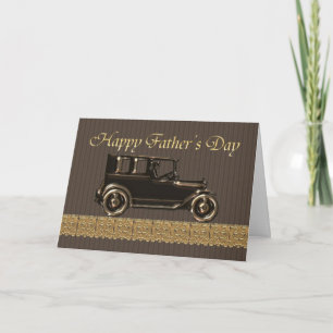 Carte Bonne Fête des pères Classic voiture
