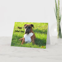 Bonne Fête des pères ... De Boxer Dog
