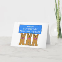 Bonne Fête des pères des Triplets