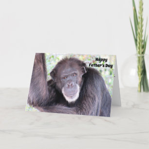 Carte Bonne Fête des pères du Chimp du Vieux Bloc