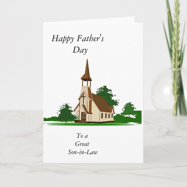 Carte Bonne Fête des pères "gendre" (Devant)