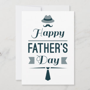 Carte Bonne Fête des pères // Novelty Cute Blank