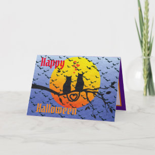 Carte Bonne fête d'Halloween