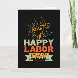 Carte Bonne fête du travail