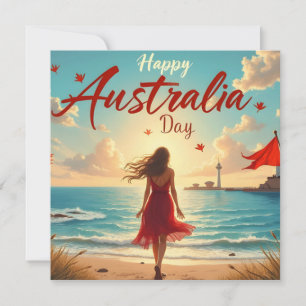Carte Bonne fête nationale australienne