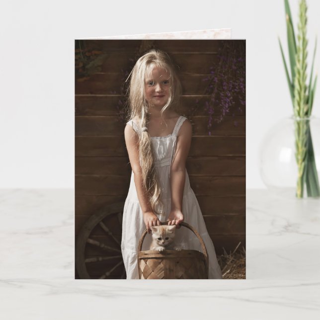 Carte Bonne fille d'anniversaire (Devant)