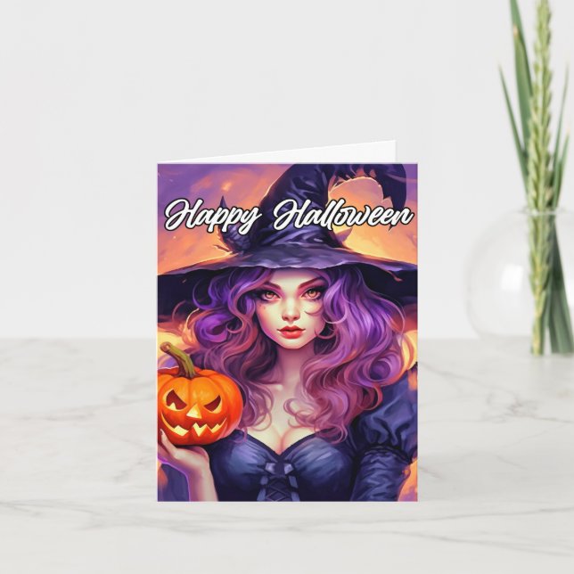 Carte Bonne Halloween (Devant)