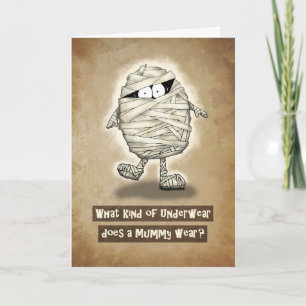 Carte Bonne Halloween plaisanter maman