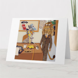 Carte Bonne journée de secrétaire