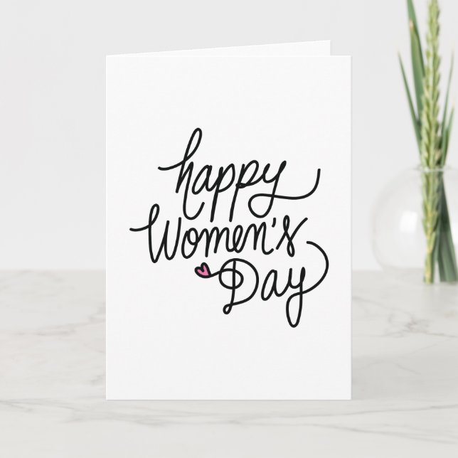 Carte Bonne Journée des Femmes (Devant)