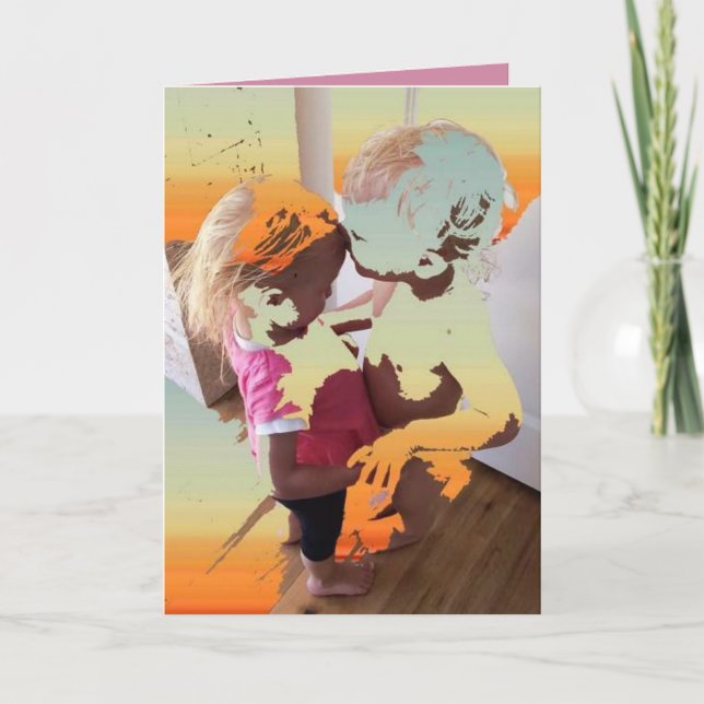 Carte Bonne maman d'anniversaire (Devant)