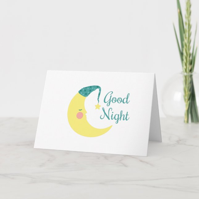 Carte Bonne nuit (Devant)