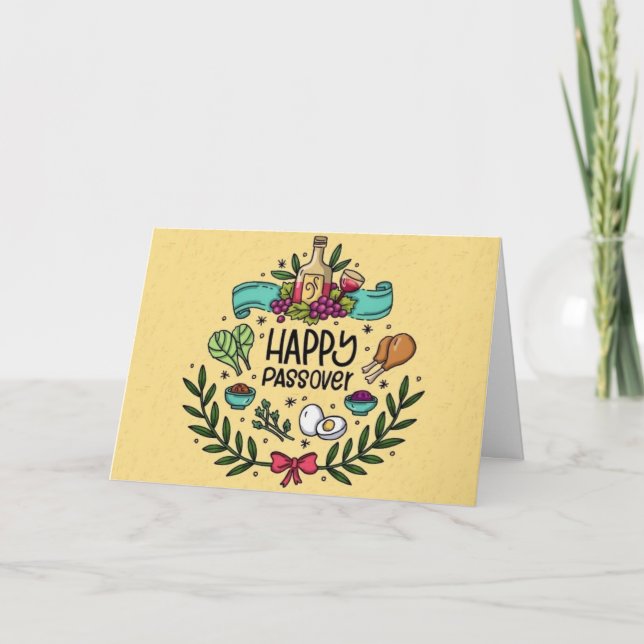 Carte Bonne Pâque (Devant)