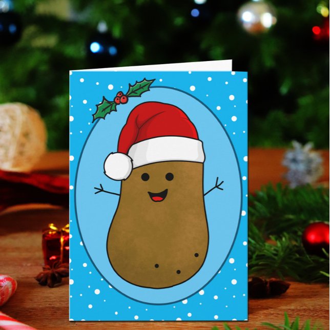 Carte Bonne pomme de terre de Noël (Créateur téléchargé)